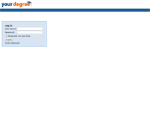 Tablet Screenshot of partners.yourdegree.com